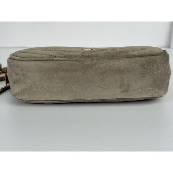 Saint Laurent Loulou Mini Camera Bag in Quilted Suede - Picture 5 of 7